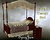Antq Twn Canopy Bed Lace