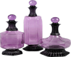 Purple Perfume Bottles