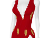 Red and Gold Heart Dress