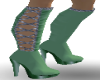 [tes] Mint n Silver boot