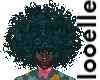 Teal Full Fro