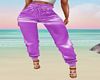 Lilac Satin Trousers
