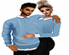 couple light blu Top*M