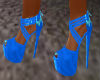 Blu Butterfly Heels