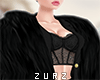Z| Fur Coat Black