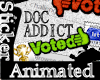 DOC Addict Sticker *Anim