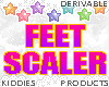 Feet Scaler Resizer 60%
