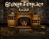 Grunge Fireplace Setting