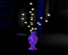 purple and teal vase
