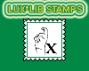 Sign Language X Stamp