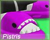 Shark Slippers! - Purple
