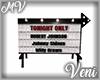 Blues Marquee Sign
