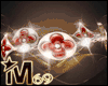 M69 Ruby Gold Bracelet L