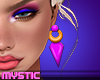 80' Plastic Earring #5