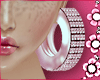 pink diamond earr