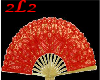 Victorian Red Fan