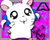 *A* cute hamster sticker