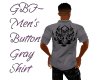 GBF~Men's Gray Button