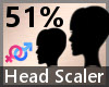 Head Scaler 51% F A
