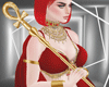 K* Red Cleopatra Scepter