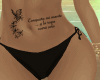 Belly tattoo