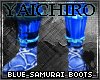 Blue Samurai Boots