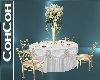 Reception Table in White