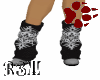 Black boots & Leg Warmer
