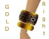 Wristband Gold R