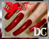 DC* NAILS RED
