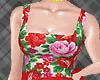 Red Thai Vintage Dress