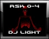 DJ LIGHT Red Skeleton