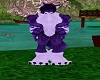 Purple Fox Fur M