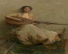 Girl with Lute Painting