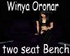 WinyaOronar 2 seat bench