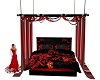 RED /BLACK BED  / POSES