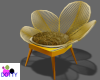 Adult gold chair