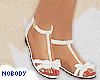 ! White Sandals