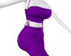 !K Purple Sweatpants set