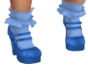 Blue School Girl Shoes