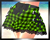 Green Plaid Skirt