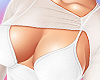 P* white corset top