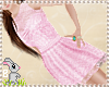 !B! Pink Lacey Dress