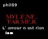 M.Farmer - l amour .....