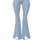 teddy pant blue