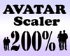 Avatar Scaler 200% / M