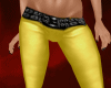 D Yellow sexy trousers
