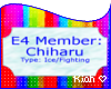 [Kiah]E4 Chiharu Plaque