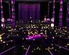 purple floor lights