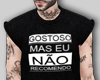 Tanktop | Gostoso Black Tanktop | Gostoso Black